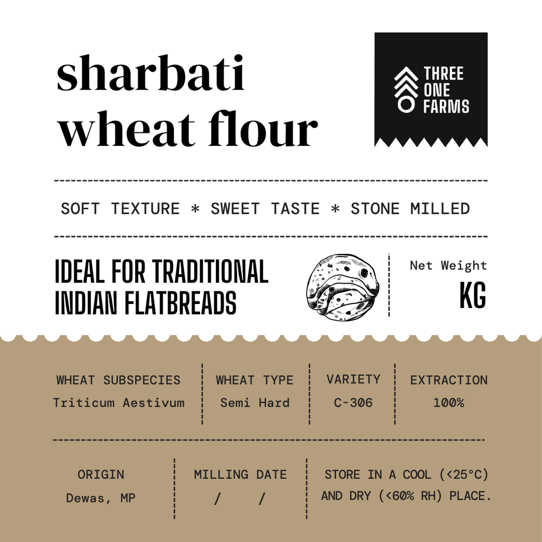 Sharbati Wheat Flour