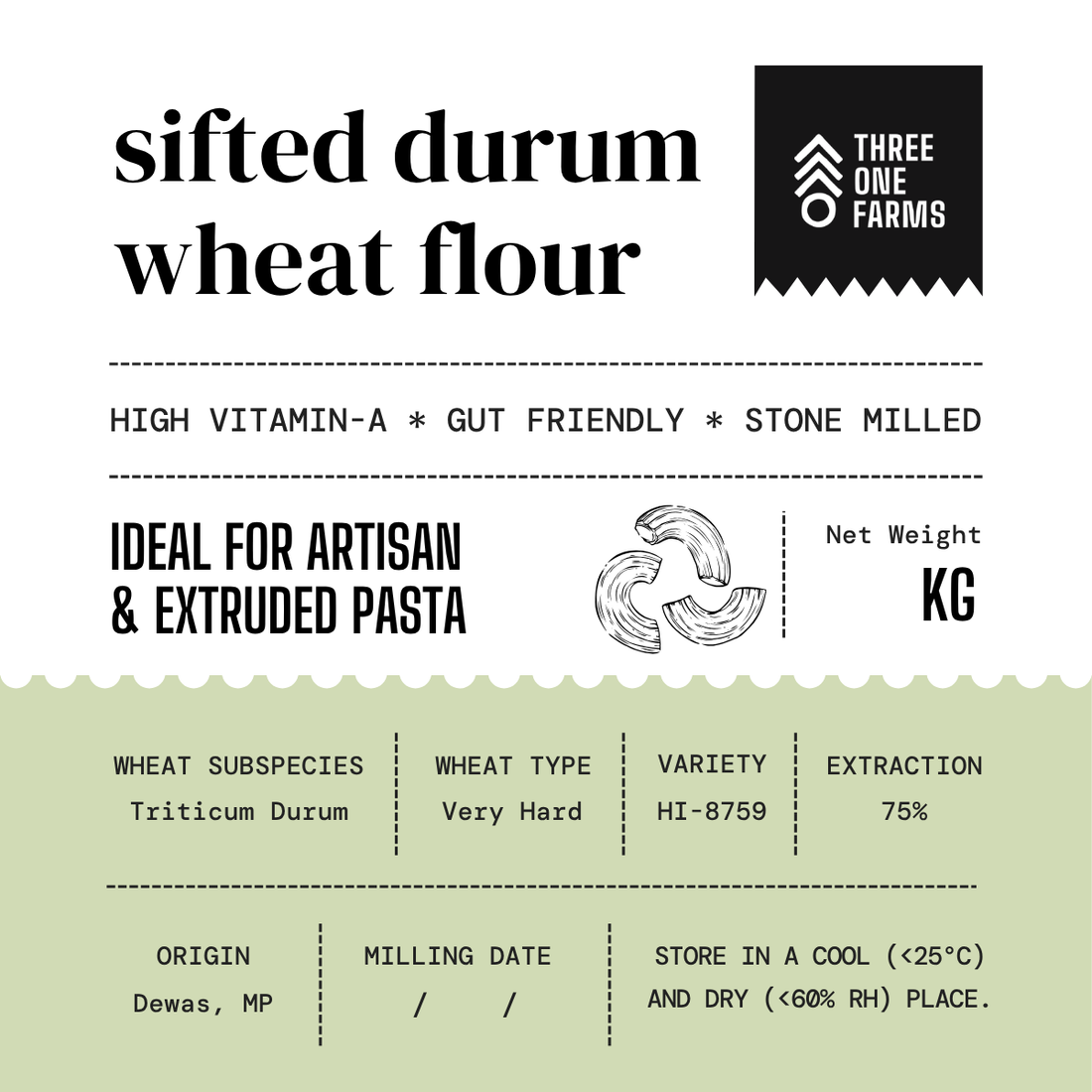 Sifted Durum Wheat Flour