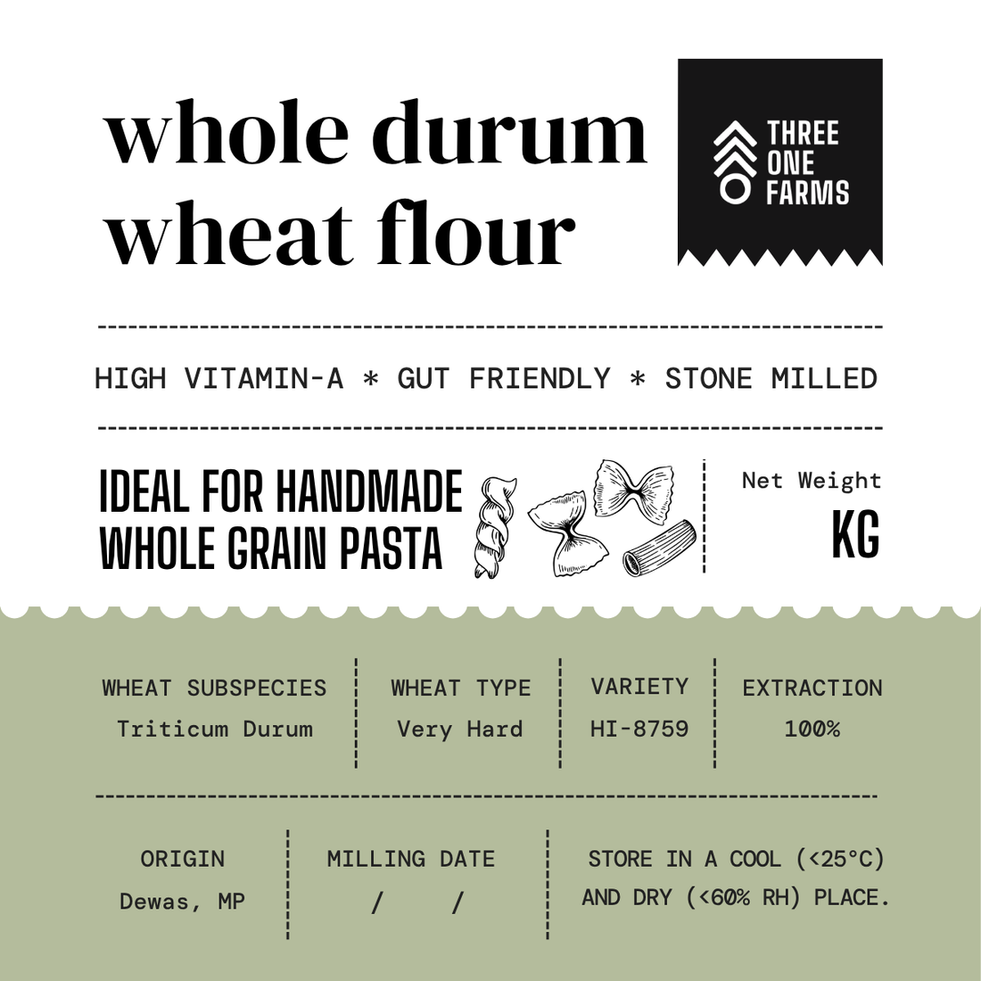 Whole Durum Wheat Flour
