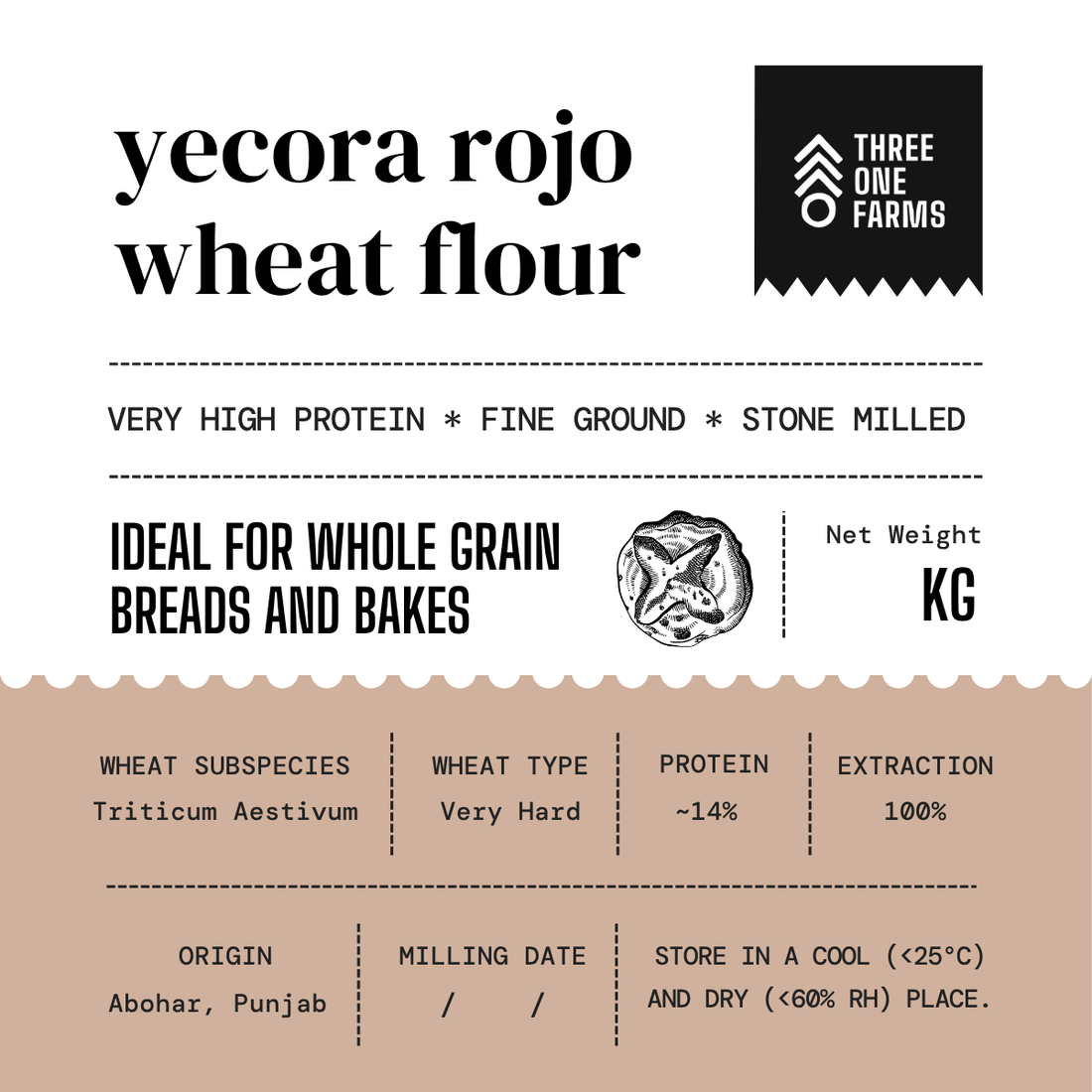 Yecora Rojo Wheat Flour